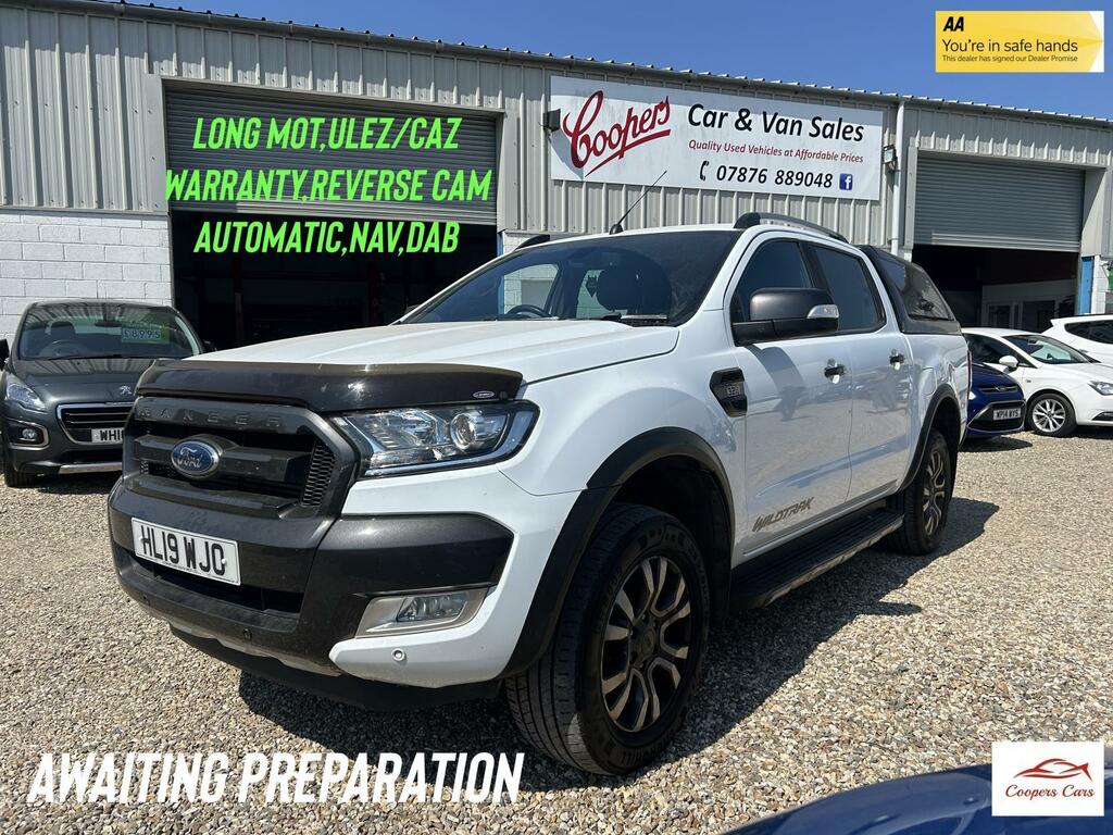 Ford Ranger 3.2 Tdci Wildtrak Pickup Double Cab Aut White