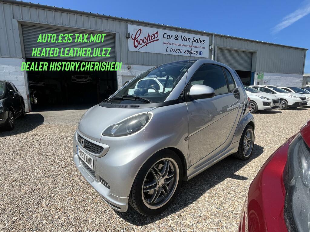 Smart Fortwo Coupe Brabus Xclusive Silver