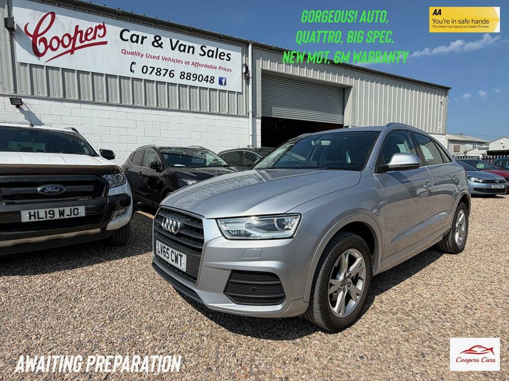 Audi Q3 2.0 Tfsi Se Suv S Tronic Quattro Euro 6 Silver