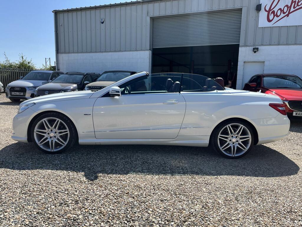 Mercedes-Benz E Class 3.0 E350 Cdi V6 Blueefficiency Sport Cabriolet White #6