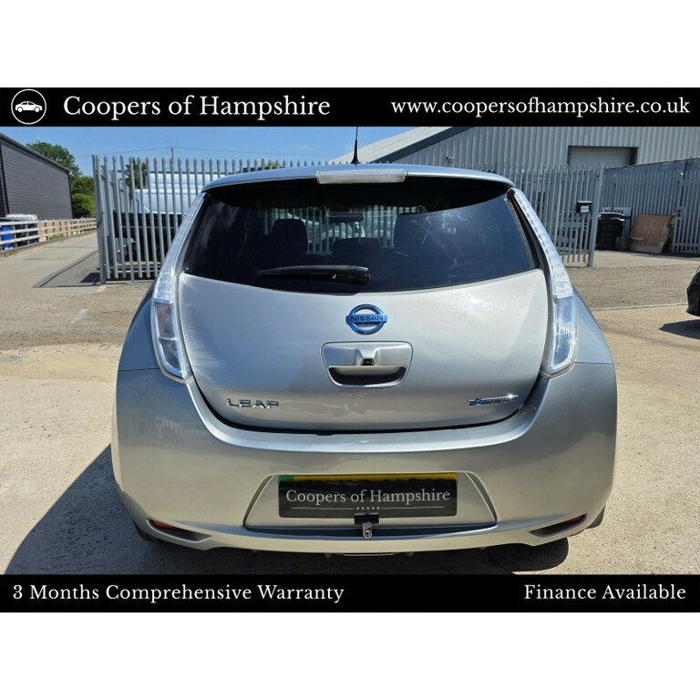 Nissan Leaf Electric Grey #5