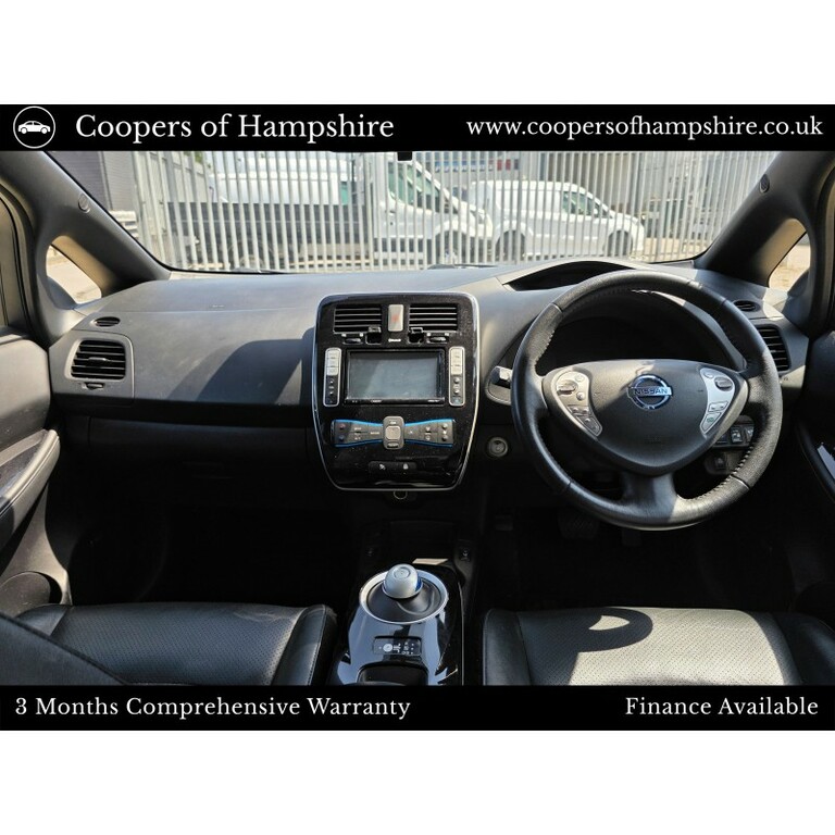 Nissan Leaf Electric White