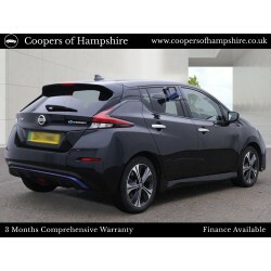 Nissan Leaf Electric Black #5
