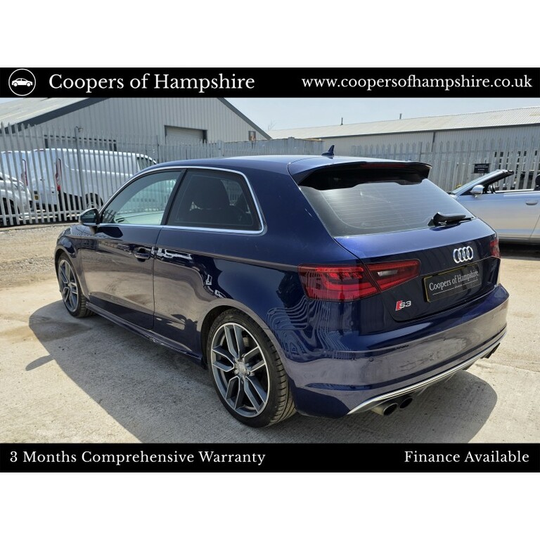 Audi S3 Petrol Blue