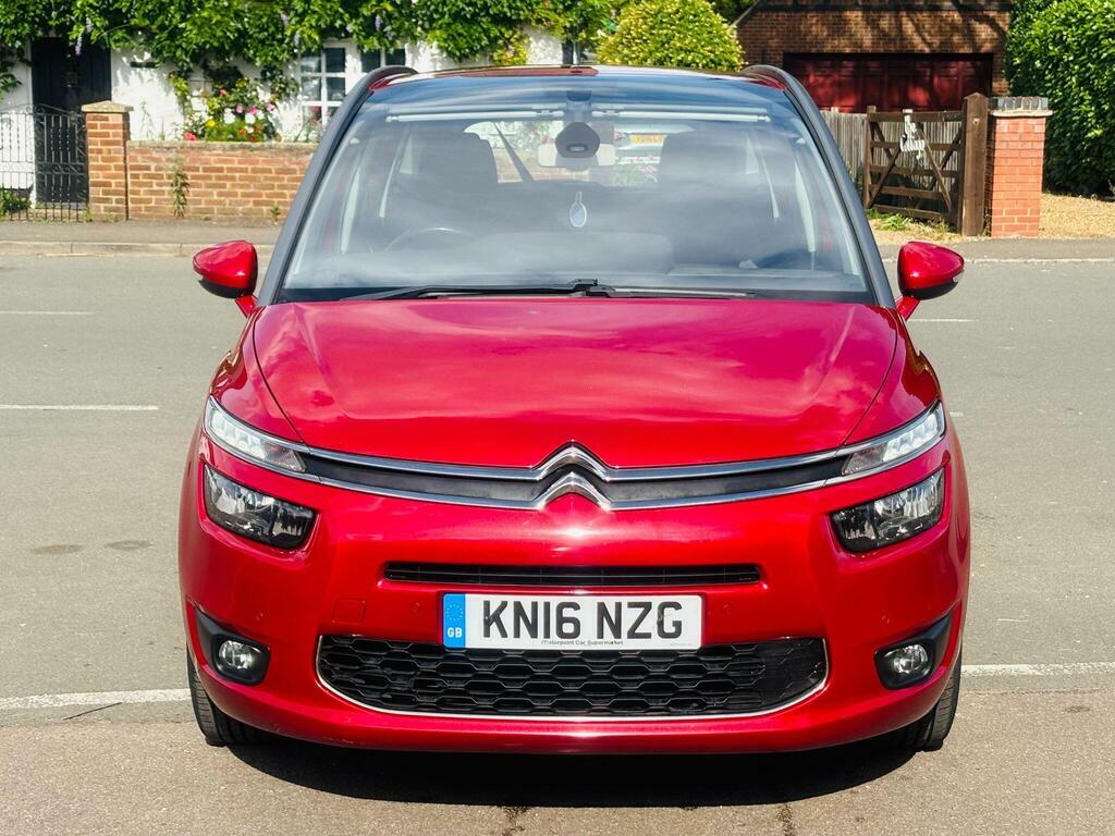 Citroen Grand C4 Picasso 1.6 Bluehdi Exclusive Euro 6 S S Red #2