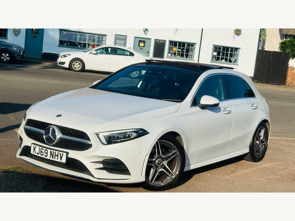 Mercedes-Benz A Class 2.0 A200d Amg Line Premium Plus 2 8G-dct Euro 6 KJ69NHV White #3