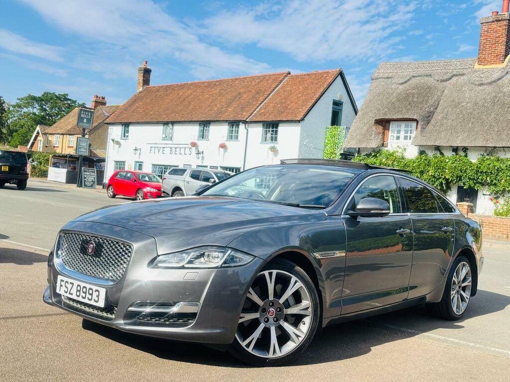 Jaguar XJ 3.0D V6 Portfolio Euro 6 S S Grey #3