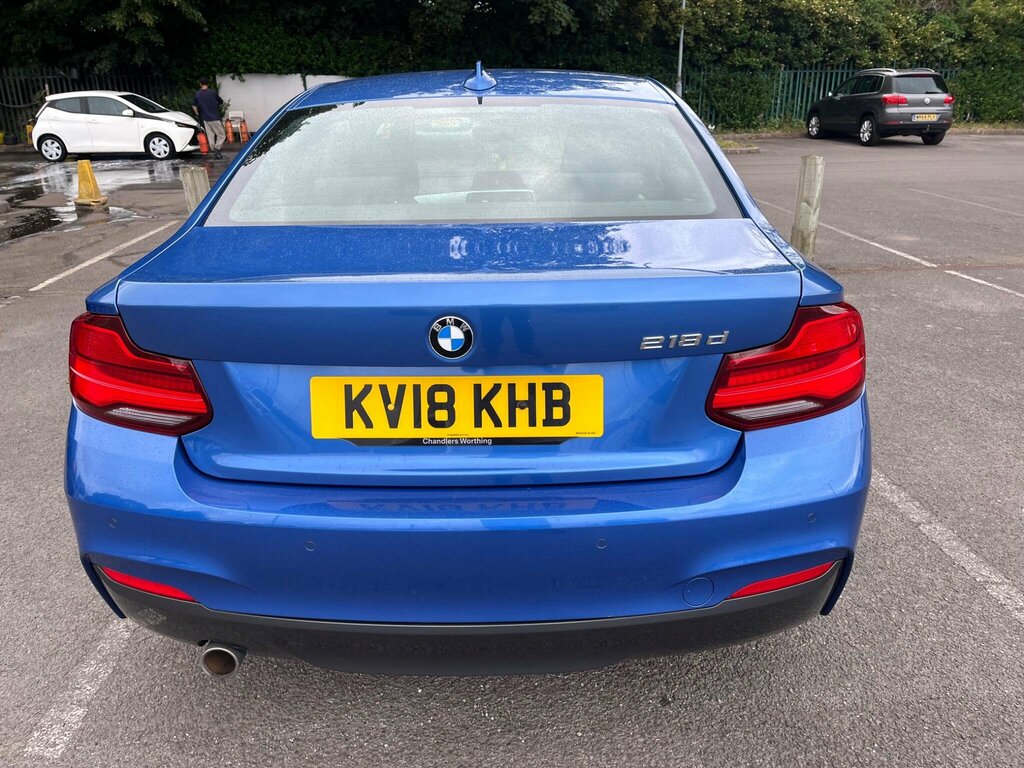 BMW 2 Series 2.0 218D M Sport Euro 6 Ss KV18KHB Blue #5