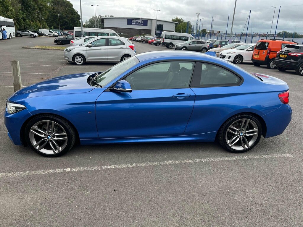 BMW 2 Series 2.0 218D M Sport Euro 6 Ss KV18KHB Blue #4