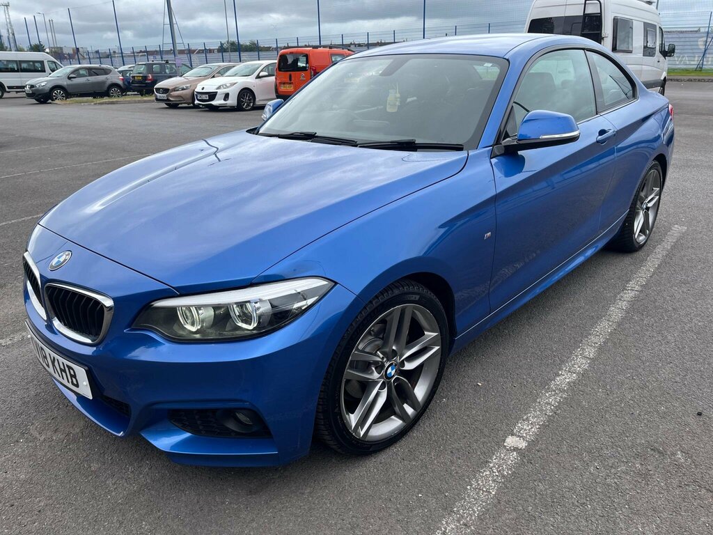 BMW 2 Series 2.0 218D M Sport Euro 6 Ss KV18KHB Blue #3