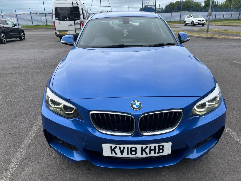 BMW 2 Series 2.0 218D M Sport Euro 6 Ss KV18KHB Blue #2