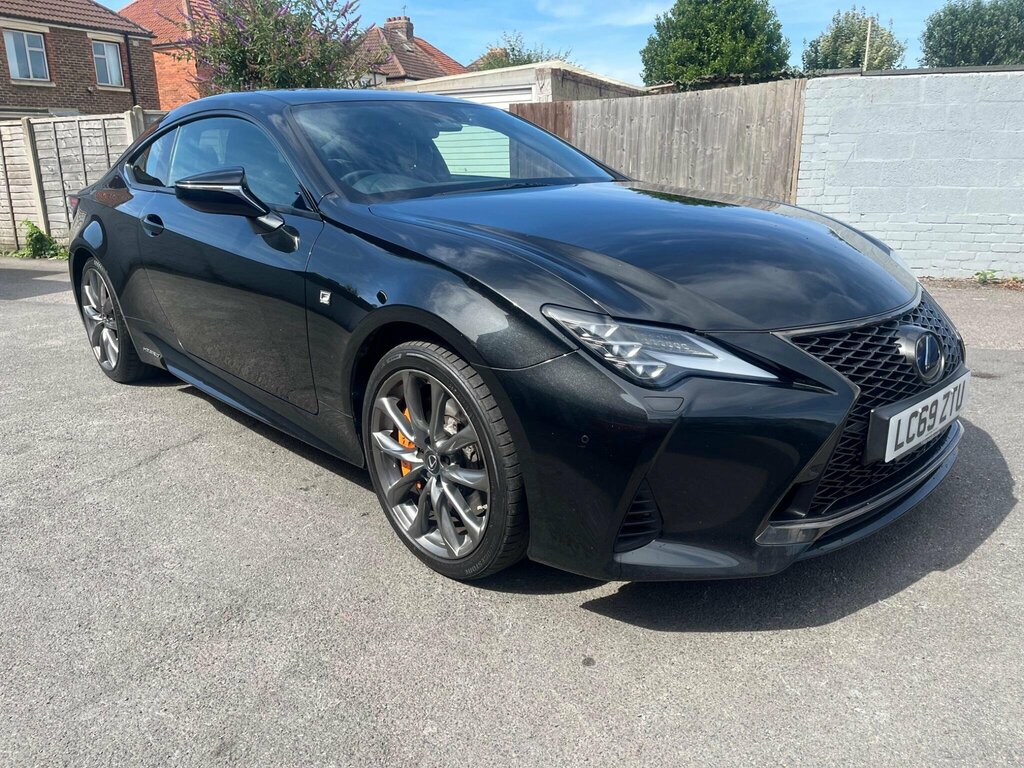 Lexus RC 2.5 300H F Sport E-cvt Euro 6 Ss Black