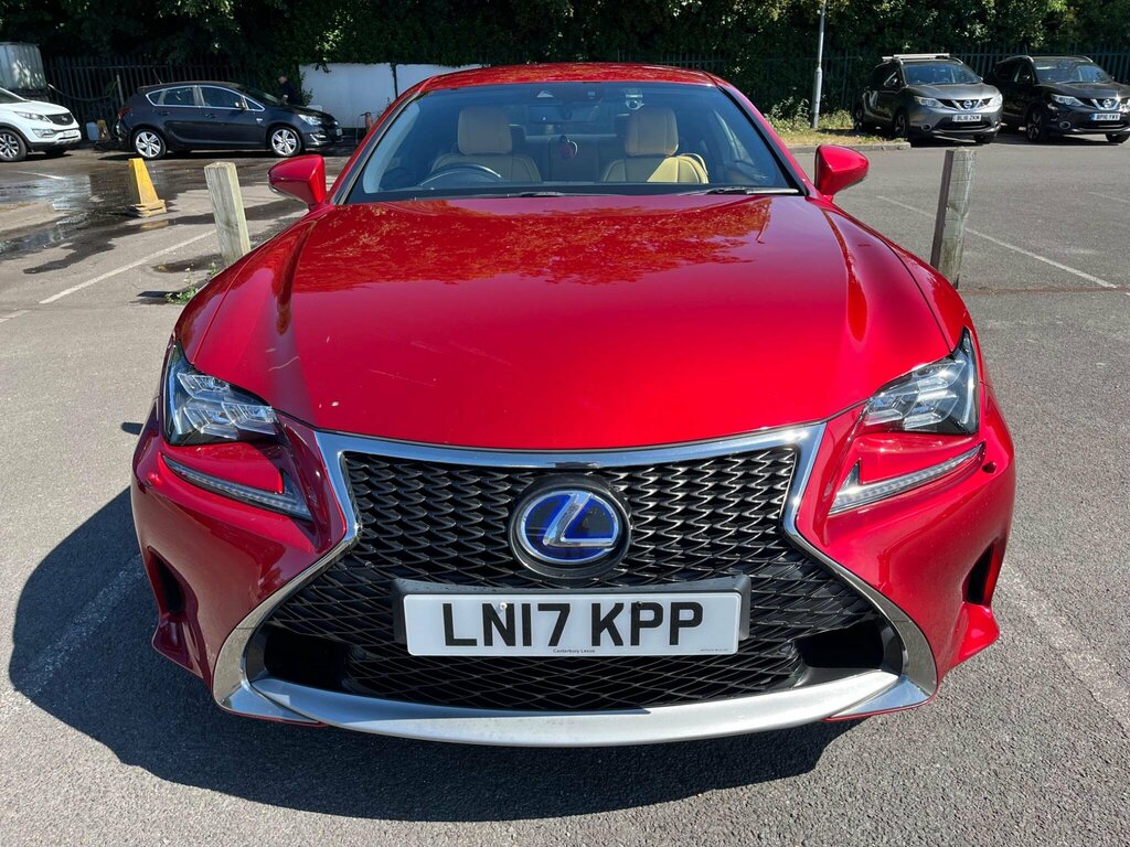 Lexus RC 2.5 300H F Sport Cvt Euro 6 Ss Red #2