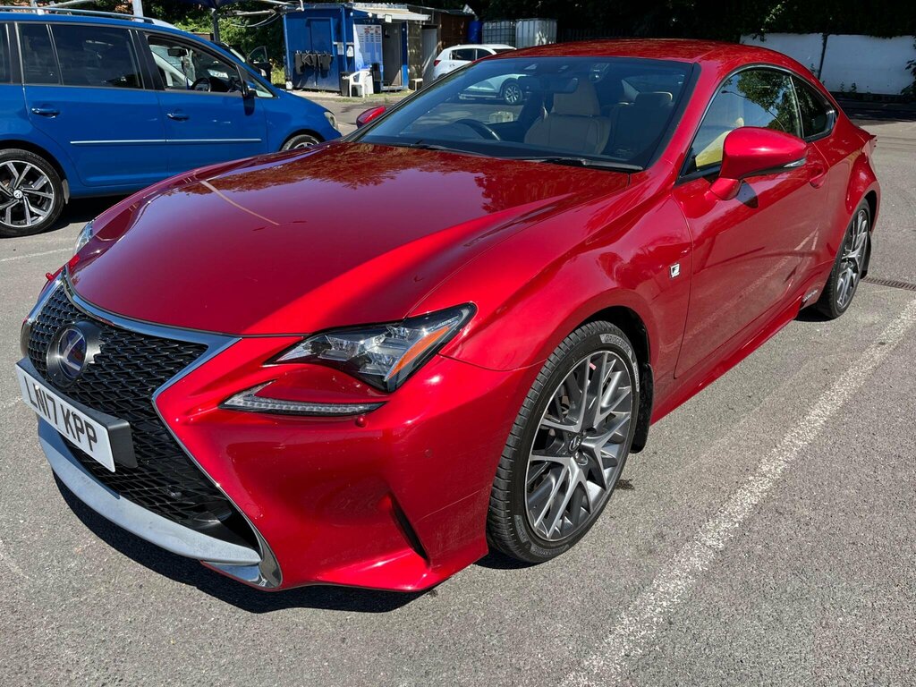 Lexus RC 2.5 300H F Sport Cvt Euro 6 Ss Red #3