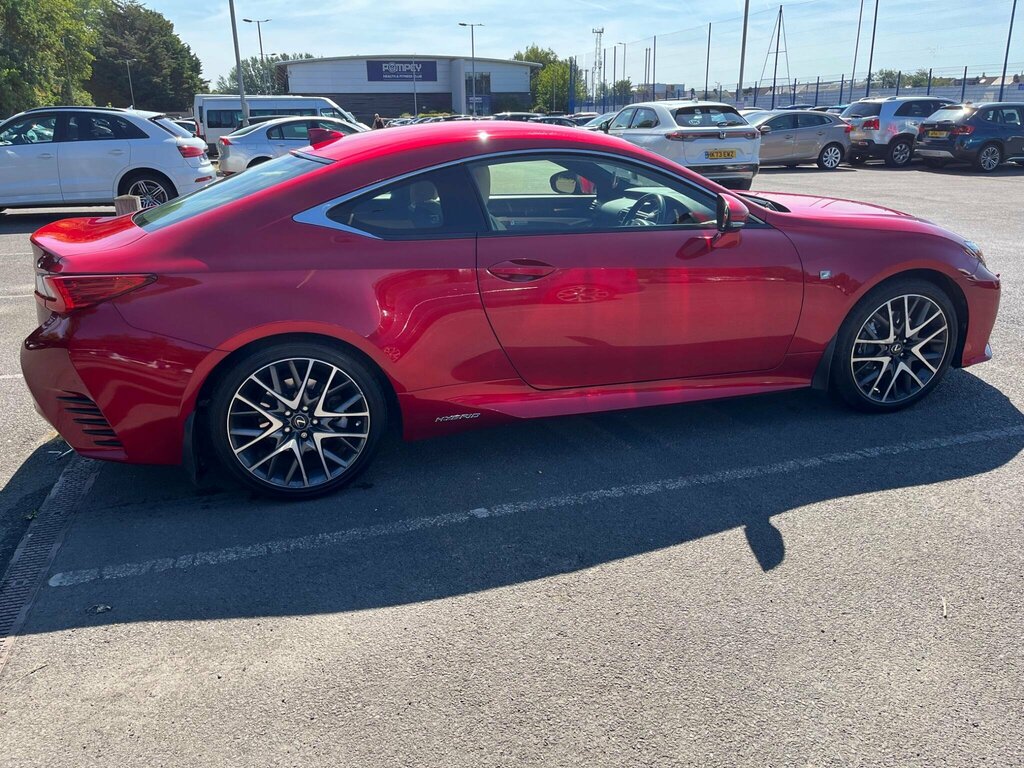 Lexus RC 2.5 F Sport P-nav Mark Levinson Sunroof Coupe Silver #8