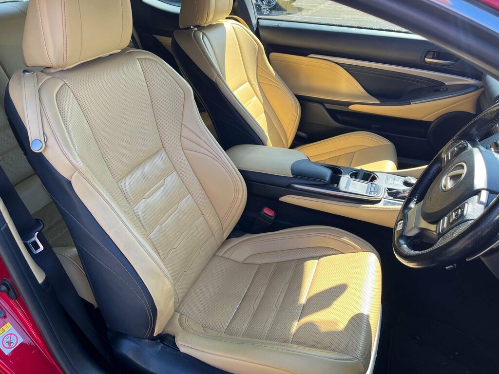 Lexus RC 2.5 F Sport P-nav Mark Levinson Sunroof Coupe Silver #16
