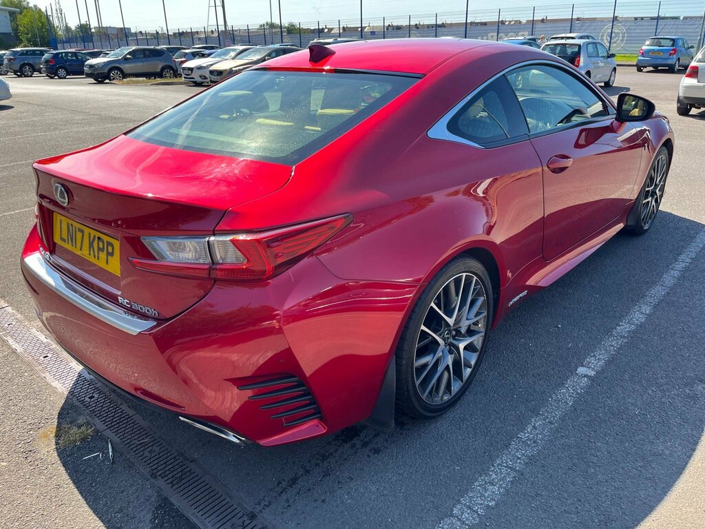 Lexus RC 2.5 F Sport P-nav Mark Levinson Sunroof Coupe Silver #7