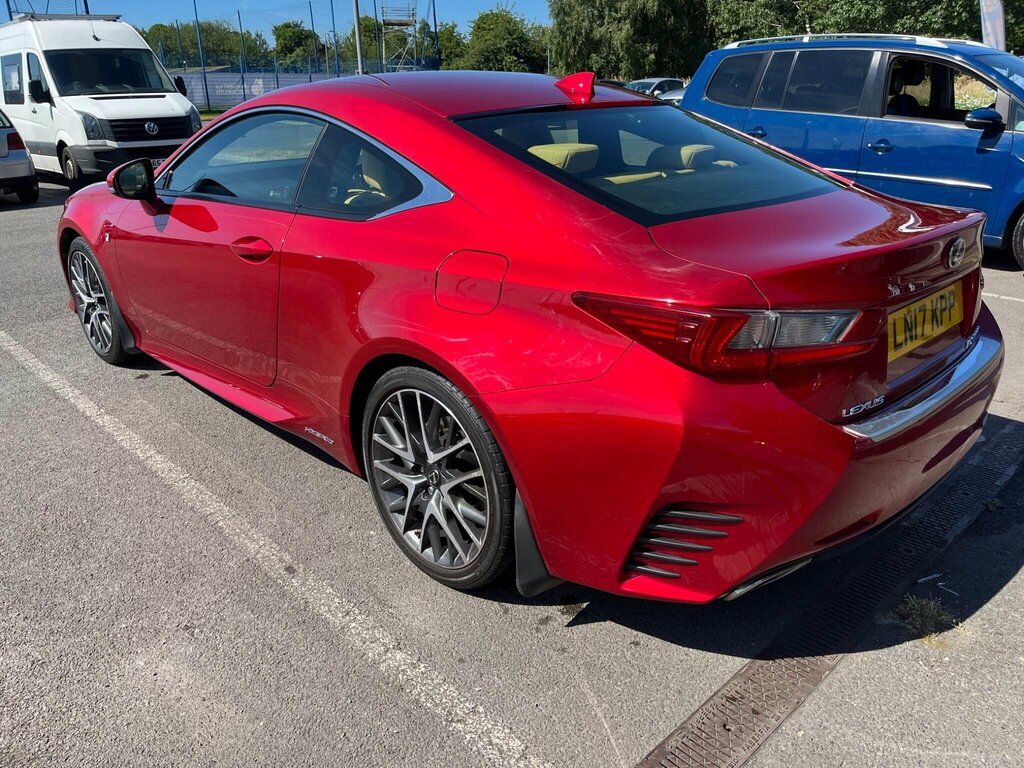 Lexus RC 2.5 300H F Sport Cvt Euro 6 Ss Red #5