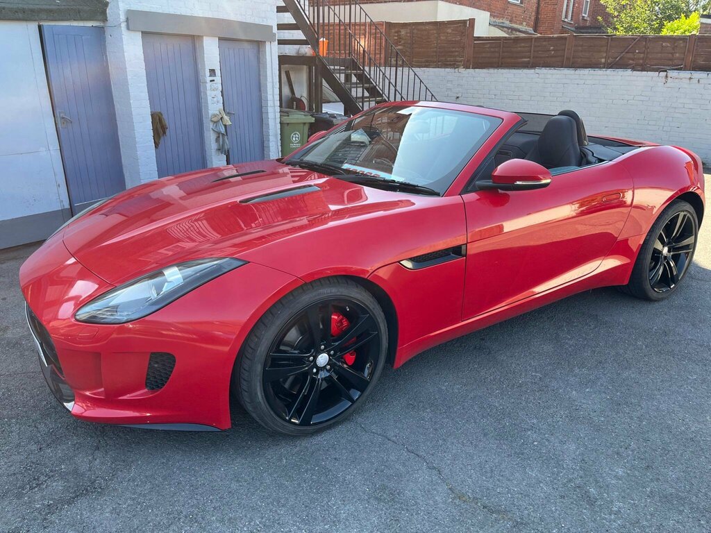 Jaguar F-Type 3.0 V6 Euro 6 Ss Red #5
