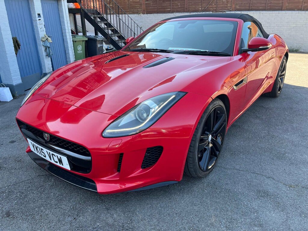 Jaguar F-Type 3.0 V6 Euro 6 Ss Red #4