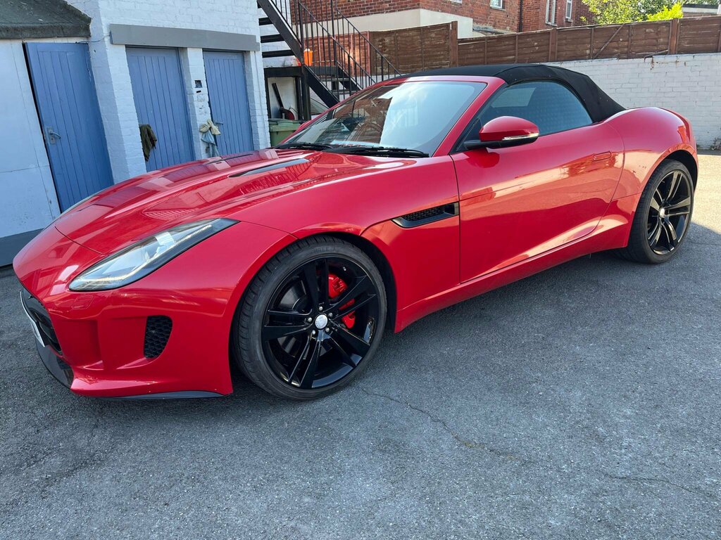 Jaguar F-Type 3.0 V6 Euro 6 Ss Red #6