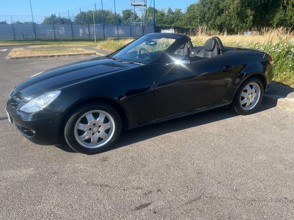 Mercedes-Benz SLK 1.8 Slk200 Kompressor Black #2