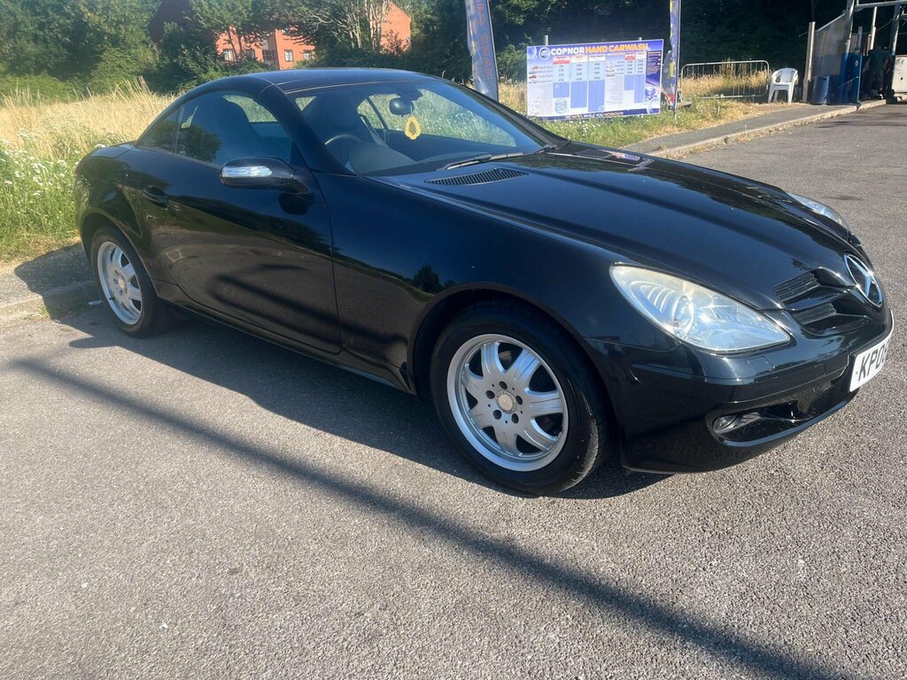 Mercedes-Benz SLK Convertible 3.0 Slk280 7G-tronic 200858 Black #9