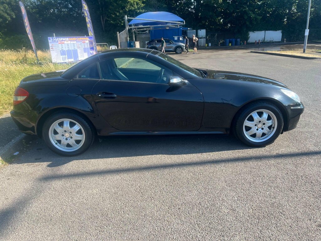 Mercedes-Benz SLK Convertible 3.0 Slk280 7G-tronic 200858 Black #8