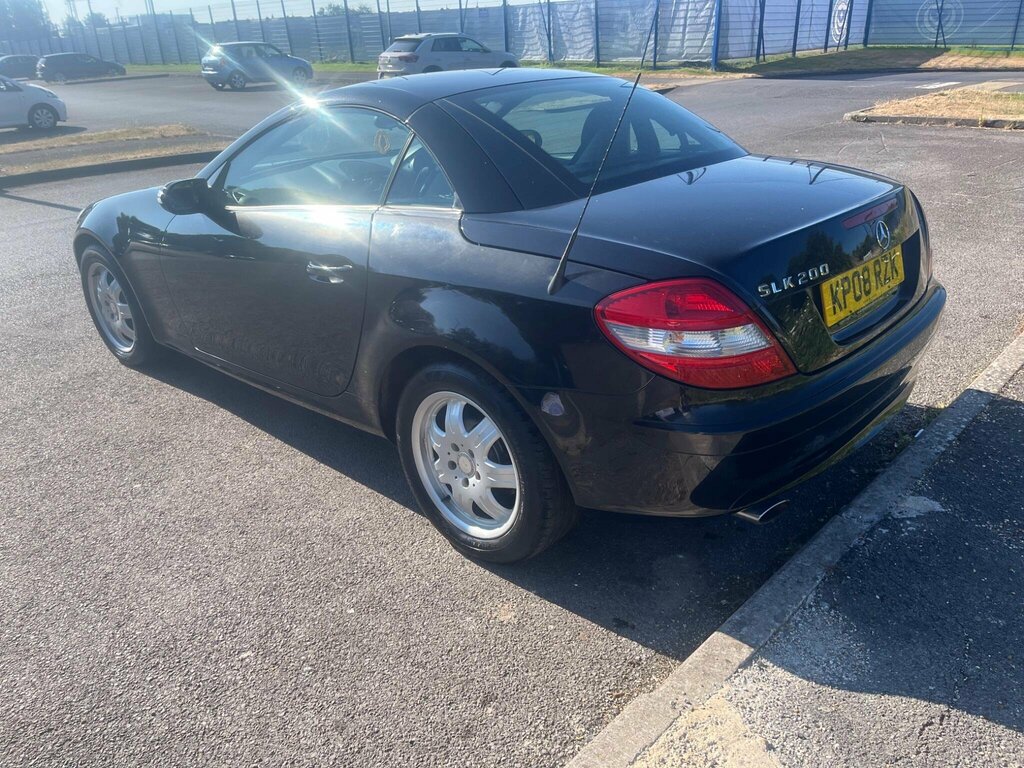 Mercedes-Benz SLK 1.8 Slk200 Kompressor Black #5