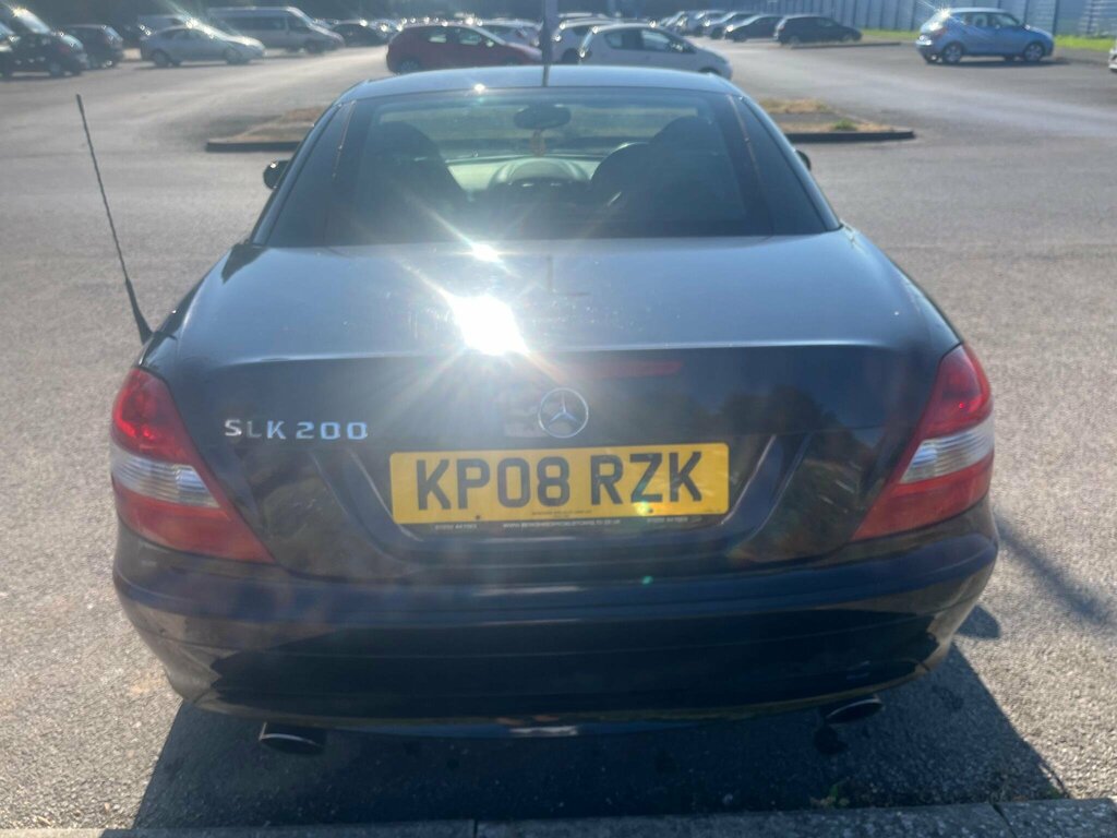 Mercedes-Benz SLK 1.8 Slk200 Kompressor Black #6