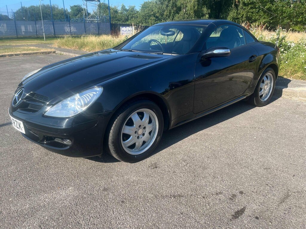 Mercedes-Benz SLK 1.8 Slk200 Kompressor Black #3