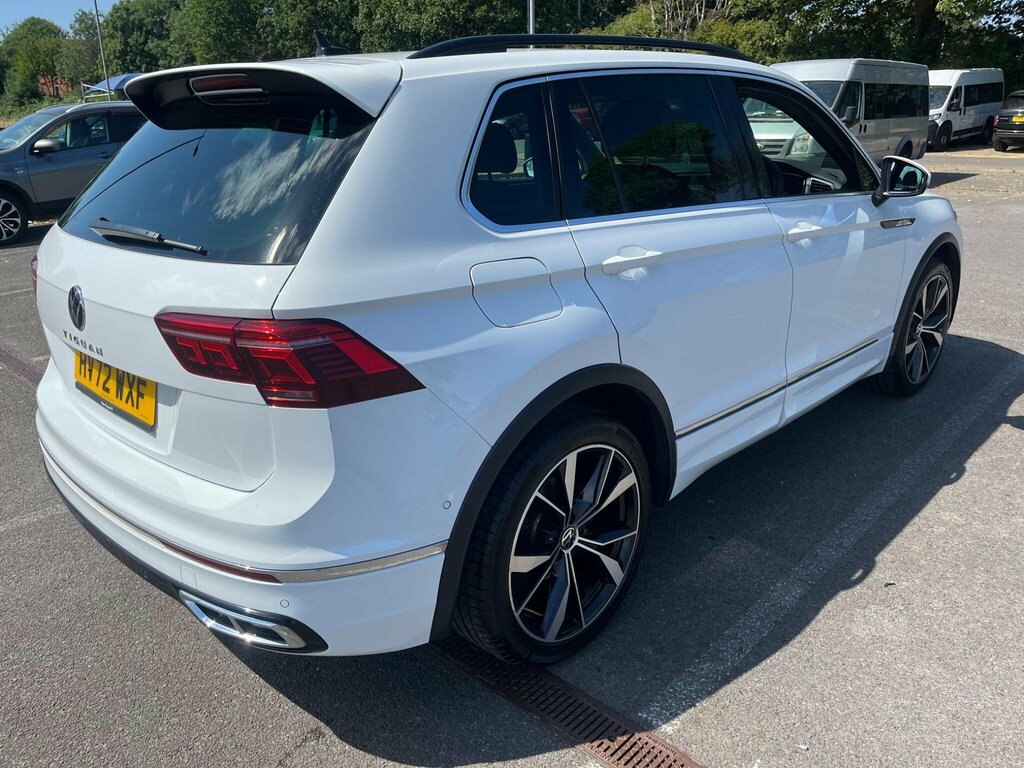 Volkswagen Tiguan 1.5 Tsi R-line Dsg Euro 6 Ss HV72WXF White #5