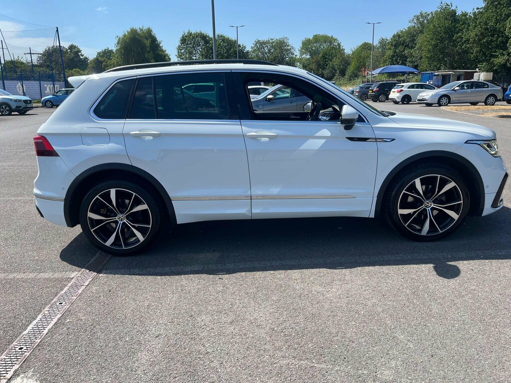 Volkswagen Tiguan 1.5 Tsi R-line Dsg Euro 6 Ss HV72WXF White #6