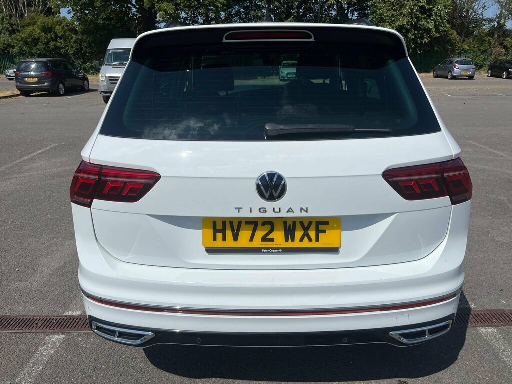 Volkswagen Tiguan 1.5 Tsi R-line Dsg Euro 6 Ss HV72WXF White #4