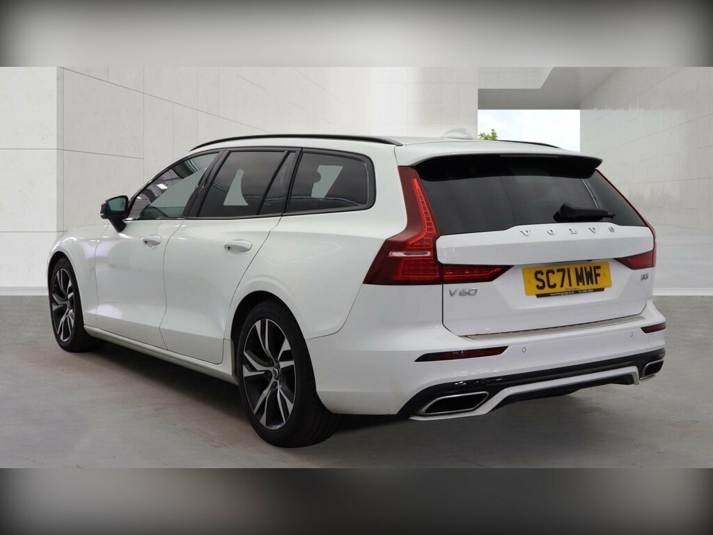 Volvo V60 2.0 B3 Mhev R-design Euro 6 Ss White #2