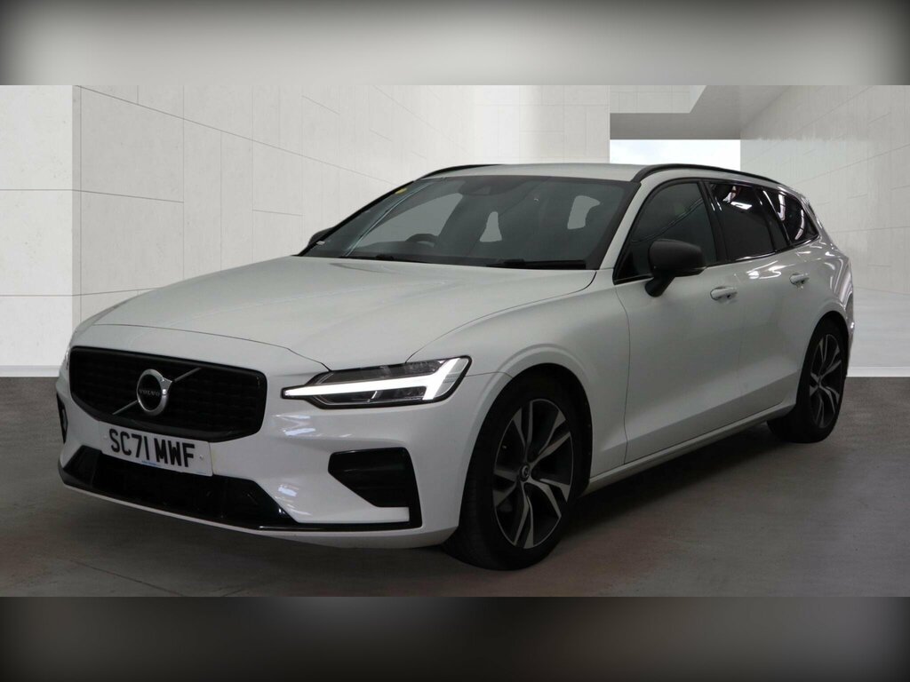 Volvo V60 2.0 B3 Mhev R-design Euro 6 Ss White
