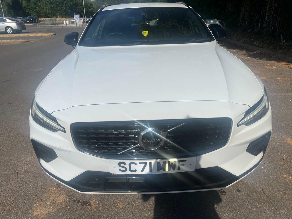 Volvo V60 2.0 B3 Mhev R-design Euro 6 Ss SC71MWF White #2