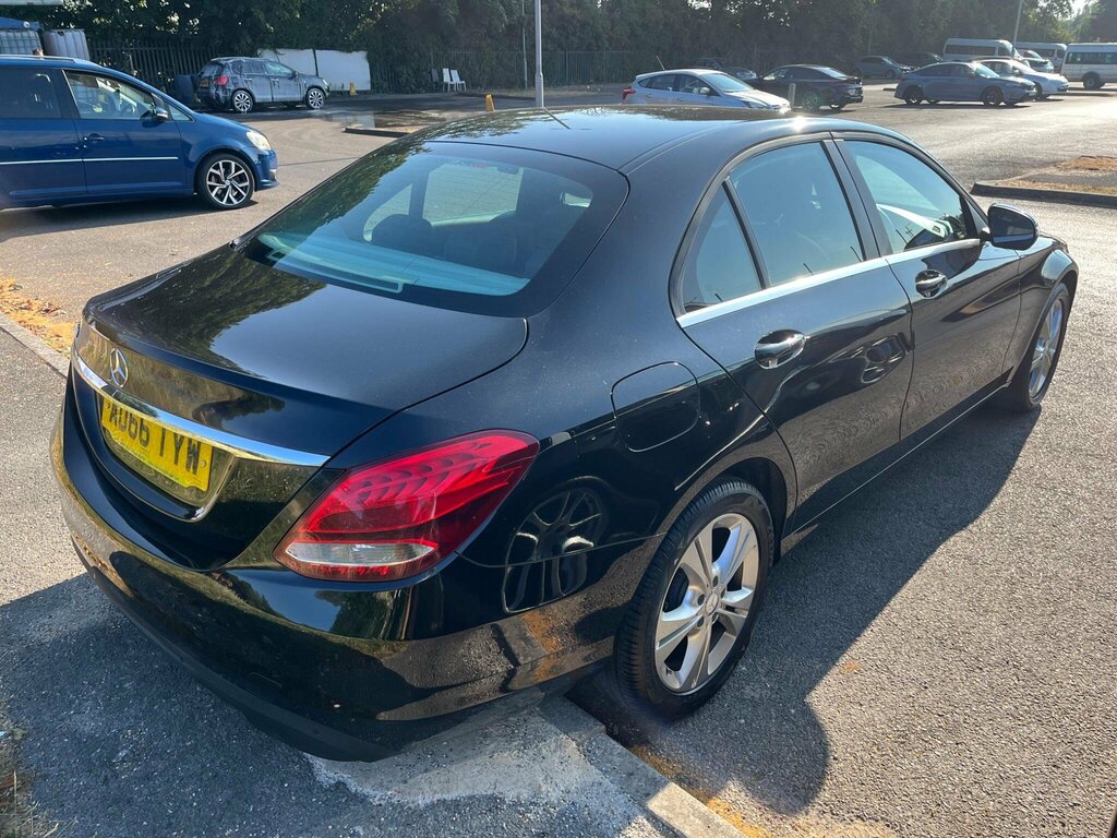 Mercedes-Benz C Class 2.0 C200 Se Executive Edition 7G-tronic Euro 6 S Black #6
