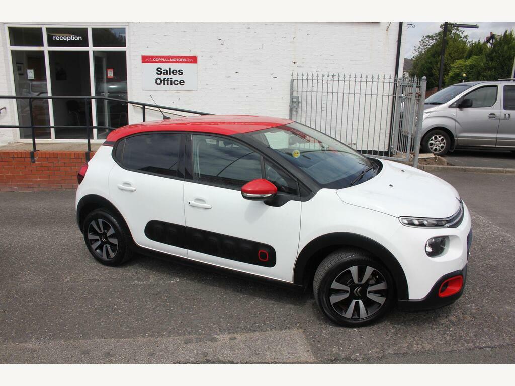 Citroen C3 1.2 Puretech Flair Euro 6 White #2