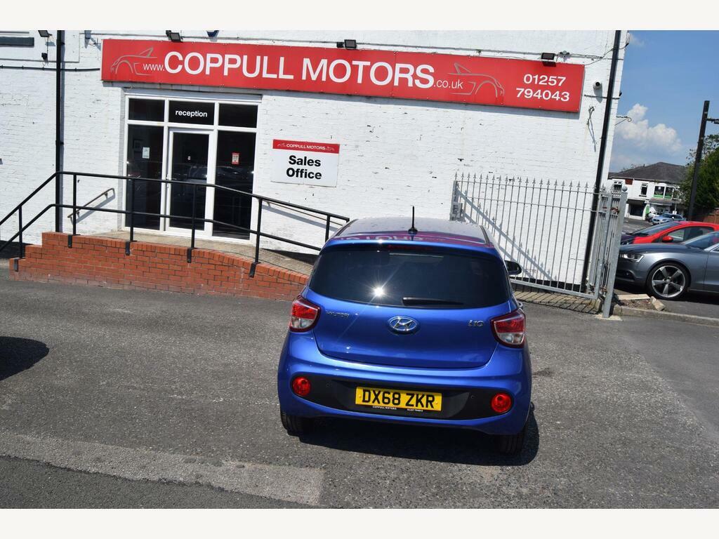 Hyundai I10 1.0 Go Se Euro 6 DX68ZKR Blue #5
