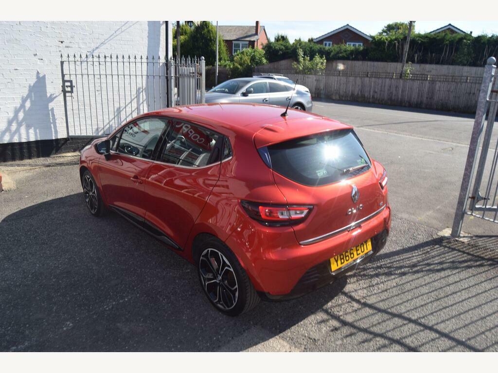 Renault Clio 1.5 Dci Dynamique S Nav Edc Euro 6 S S YB66EOT Red #2