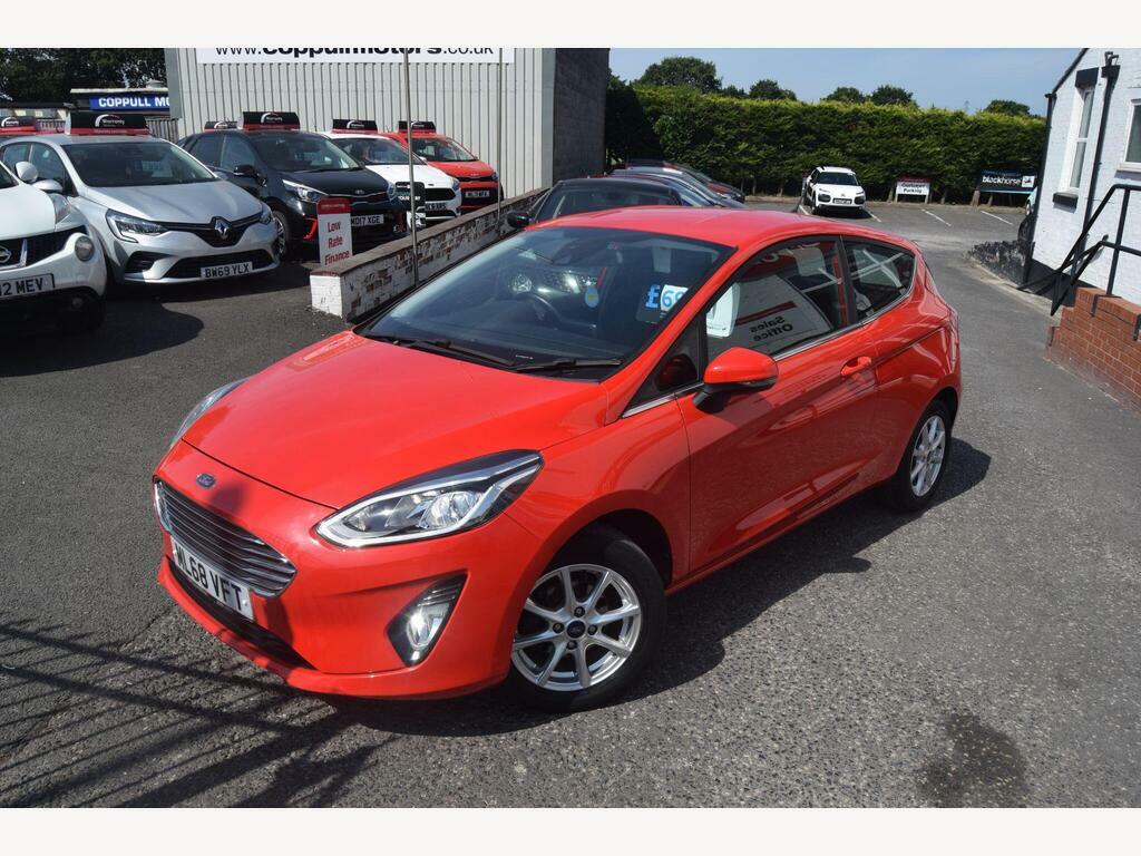 Ford Fiesta 1.1 Ti-vct Zetec Euro 6 S S Red