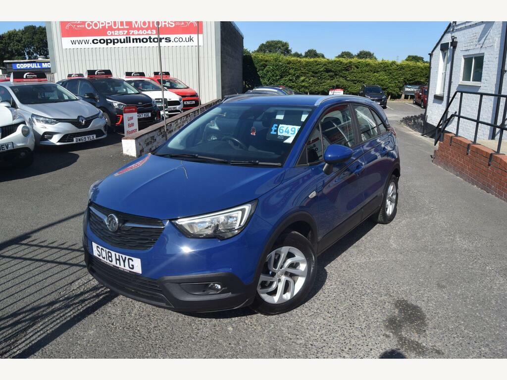 Vauxhall Crossland X 1.2 Se Euro 6 Blue
