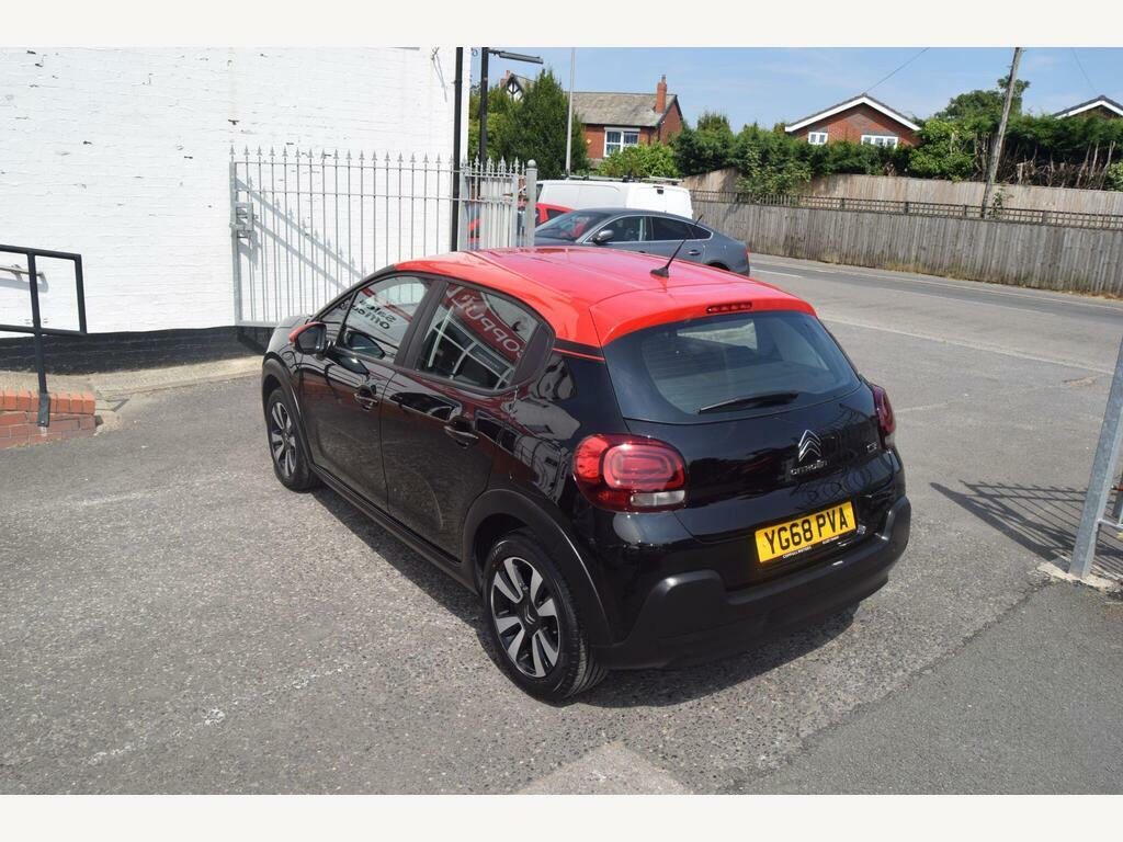 Citroen C3 1.2 Puretech Feel Euro 6 Black #4