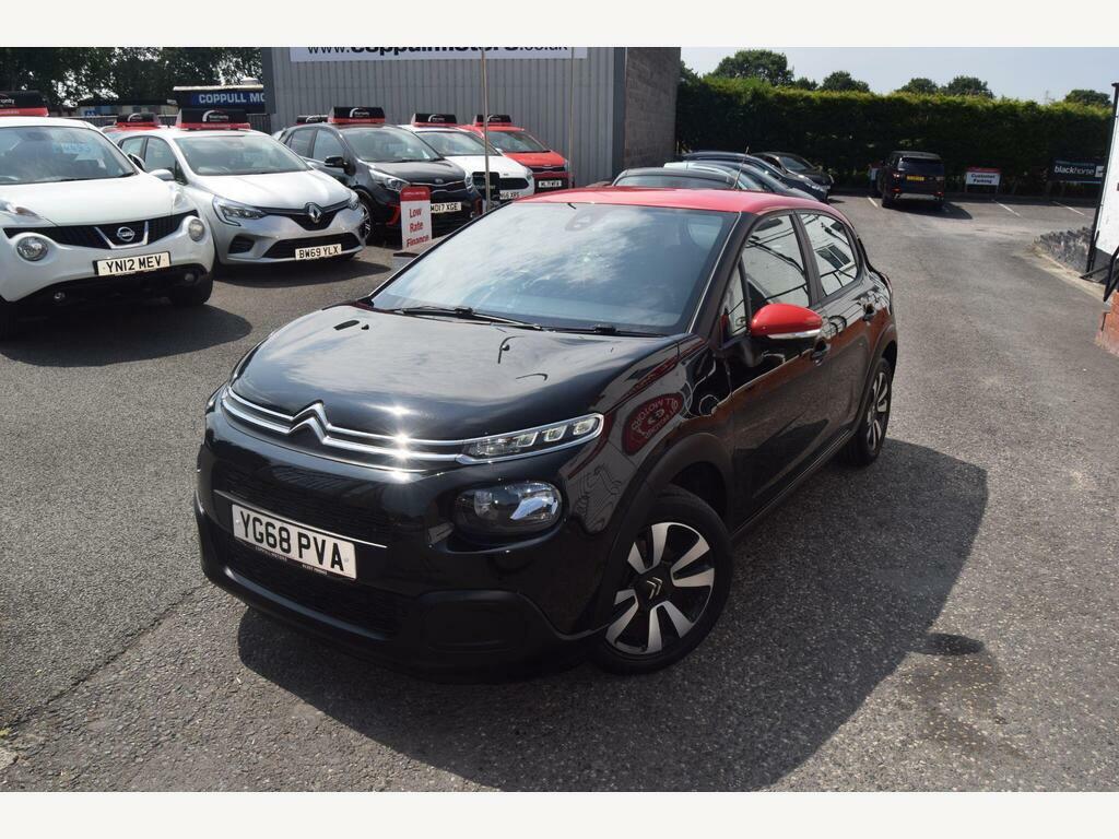 Citroen C3 1.2 Puretech Feel Euro 6 Black