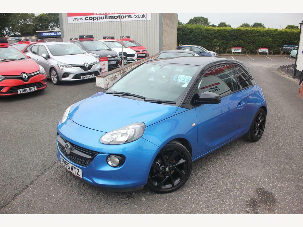 Vauxhall Adam 1.2I Ecoflex Energised Euro 6 S S Blue #2