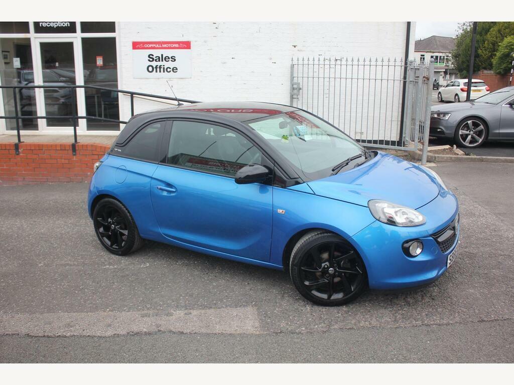 Vauxhall Adam 1.2I Ecoflex Energised Euro 6 S S Blue