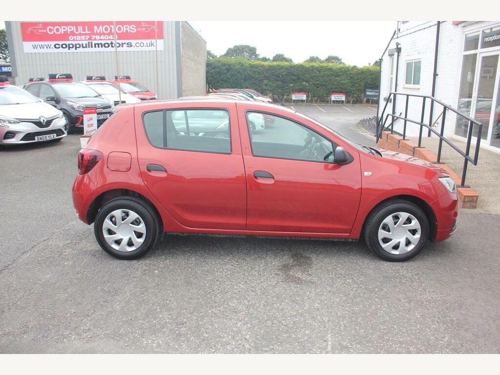 Dacia Sandero 1.0 Sce Ambiance Euro 6 Red #4