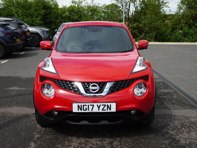 Nissan Juke 1.2 Dig-t Tekna Euro 6 S S Red #4