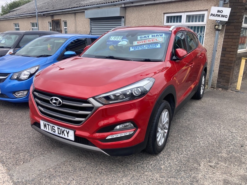 Hyundai Tucson 1.7 Crdi Blue Drive Red